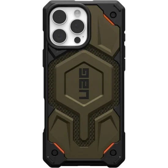 Cover Iphone 16 Pro Max Magsafe Monarch Pro Kevlar Case Uag - Green